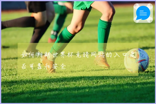 如何判断世界杯竞猜网站的入口是否可靠和安全
