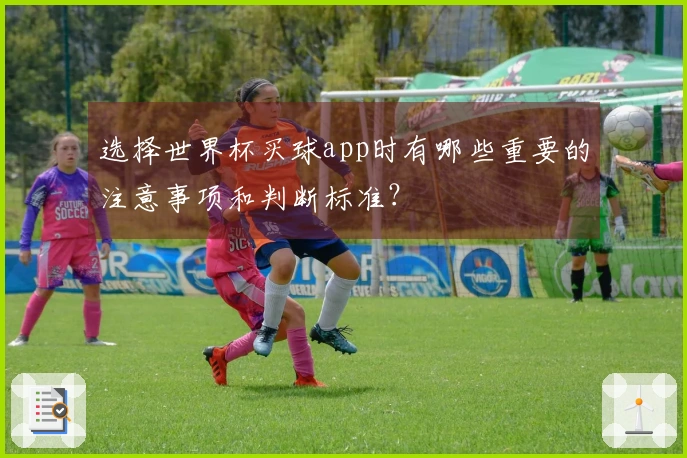 选择世界杯买球app时有哪些重要的注意事项和判断标准？