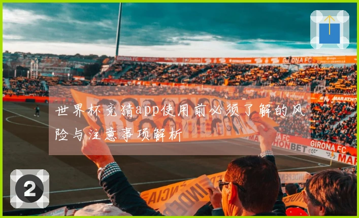世界杯竞猜app使用前必须了解的风险与注意事项解析