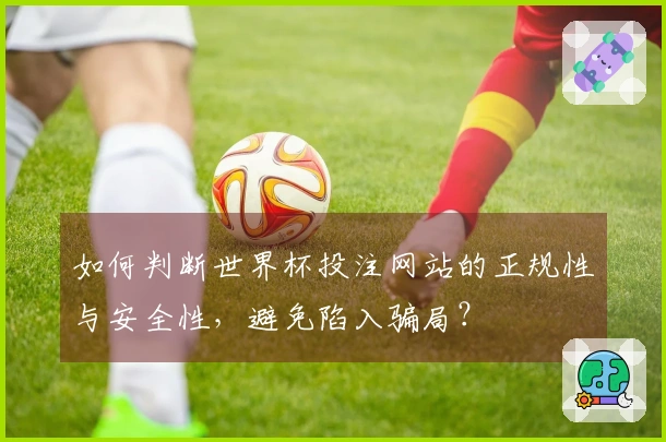 如何判断世界杯投注网站的正规性与安全性,避免陷入骗局?